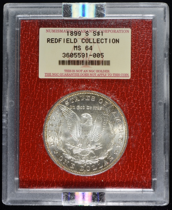 1899 S Morgan Silver Dollar NGC MS64