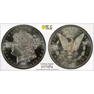 1888-O $1 VAM 9 Doubled Arrows TOP 100