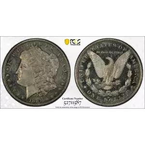 1888-O $1 VAM 9 Doubled Arrows TOP 100