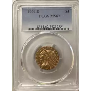 1909-D $5