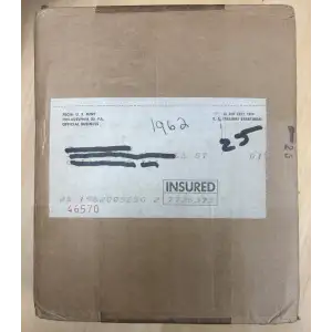 1962 (Box of 25 )Sealed Proof Set