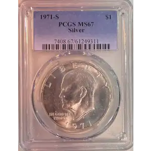 1971-S $1 Silver