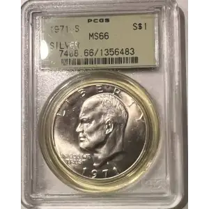 1971-S $1 Silver