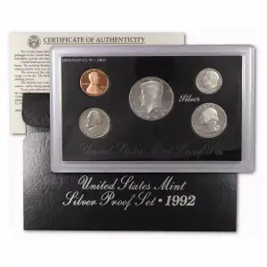 1992 Silver Proof Set