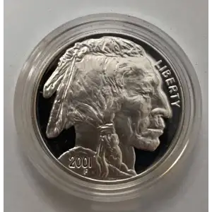 2001-P American Buffalo - Proof Silver Dollar - Missing some/all OGP