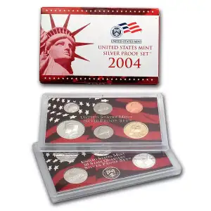 2004 11 Pc Silver Proof Set