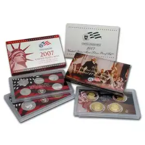 2007 14 Pc Silver Proof Set