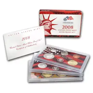 2008 14 Pc Silver Proof Set