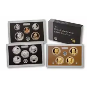 2011 14 Pc Silver Proof Set