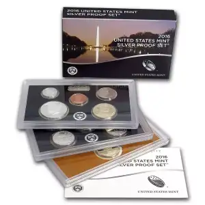 2016 14 Pc Silver Proof Set   (2)