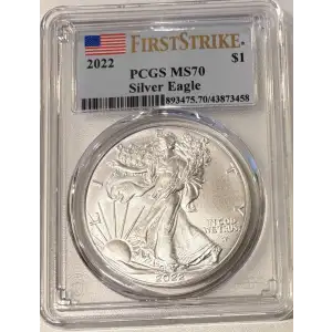 2022 $1 Silver Eagle First Strike