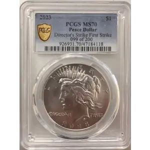 2023 $1 Peace Dollar Director's Strike First Strike (5)