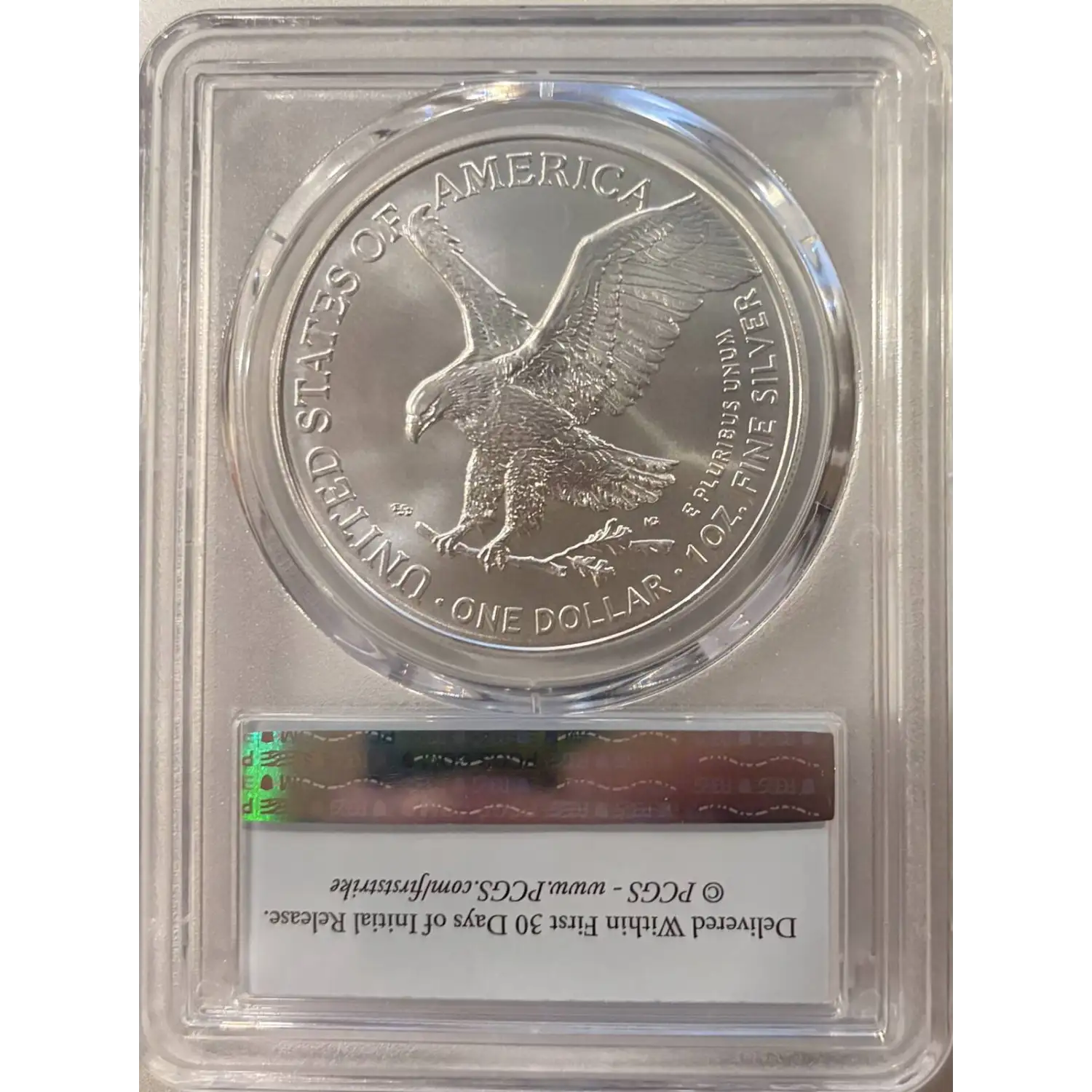 2023 American Silver Eagle PCGS MS-70 First Strike Silver Eagle First ...