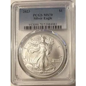 2023 Silver Eagle PCGS MS70  (3)