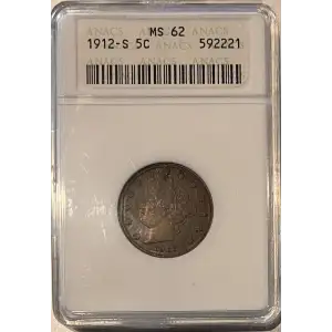 Nickel Five Cent Pieces-Liberty Head 1883-1913