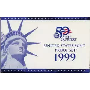 1999 Proof Set 9 Pc Clad (3)