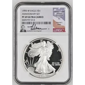 1995 W ANNIVERSARY SET ULTRA CAMEO (2)