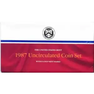 1987 Mint Set