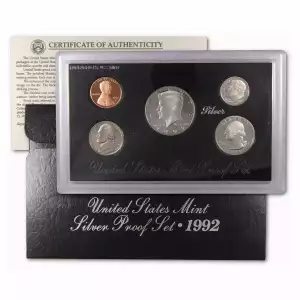 1992 Silver Proof Set