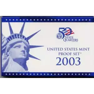 2003 Proof Set 10 Pc Clad (2)