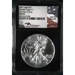 2021 Heraldic Eagle T-1 First Day of Issue (2)