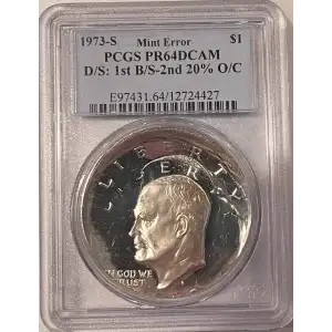 1973-S $1 Silver, DCAM
