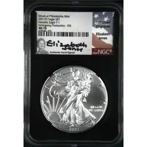 2021(P) Heraldic Eagle T-1 First Day of Issue Struck at Philadelphia (2)