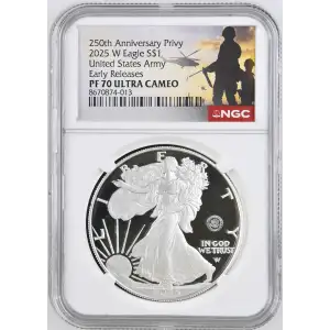 2025 W United States Army Early Releases 250th Anniversary Privy ULTRA CAMEO (2)