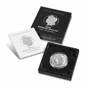 2021 S Uncirculated Morgan Silver Dollar   