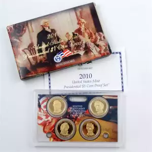 2010 Presidential Dollar Proof Set  