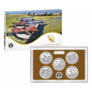 2016 5 Pc Clad Quarter Proof Set