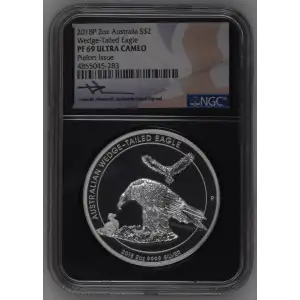 2018P 2oz Wedge-Tailed Eagle ULTRA CAMEO (2)