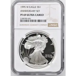 1995 W ANNIVERSARY SET ULTRA CAMEO (2)