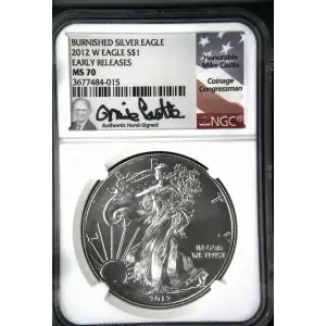 2012 W BURNISHED SILVER EAGLE EARLY RELEASES (2)