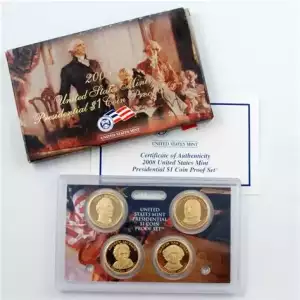 2008 Presidential Dollar Proof Set 