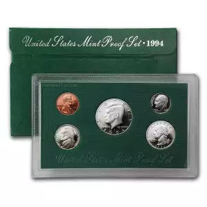 1994 Proof Set 5 Pc Clad (3)