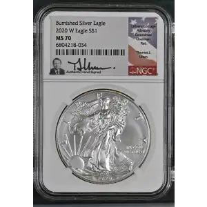 2020 W Burnished Silver Eagle (2)