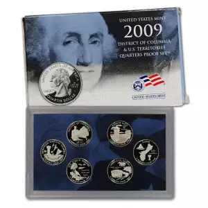 2009 6 Pc Clad Quarter Proof Set