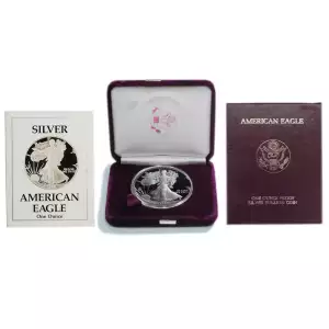 1989 S 1oz Silver Eagle  Proof - with Original Govt Packaging  [DUPLICATE for #546779]