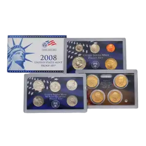  2008 Problem Clad  14 Piece Proof Set