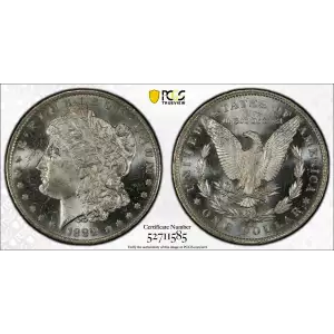 1888-O $1 VAM 9 Doubled Arrows TOP 100, PL (2)