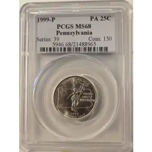 1999-P 25C Pennsylvania
