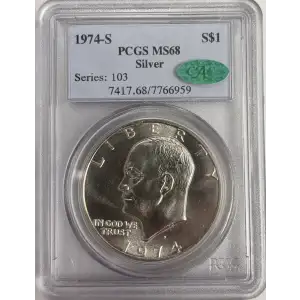 1974-S $1 Silver