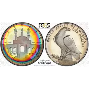 1984-S $1 Olympic, DCAM (2)