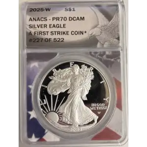 2014 Proof Silver Eagle ANACS PR70DCAM