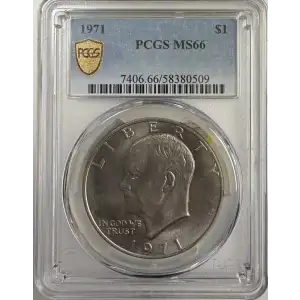 Dollars---Eisenhower 1971-1978 Copper-Nickel- 1 Dollar