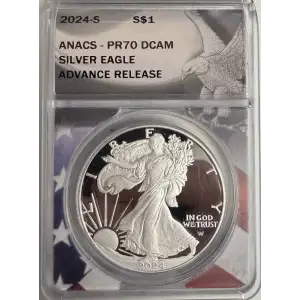 2014 Proof Silver Eagle ANACS PR70DCAM