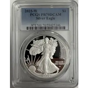 2025-W $1 Silver Eagle, DCAM