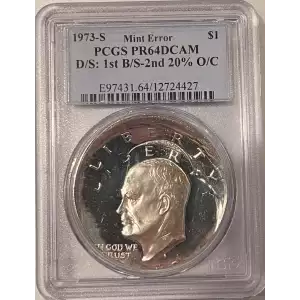 1973-S $1 Silver, DCAM