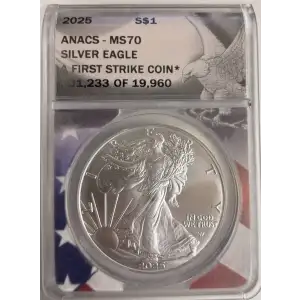 2014 Proof Silver Eagle ANACS PR70DCAM
